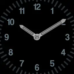 Simple and black. Copy
