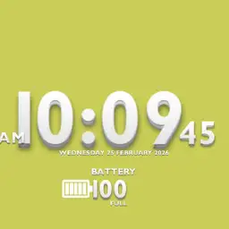 Digital clock 4