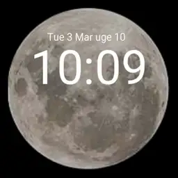 moon simpel ur