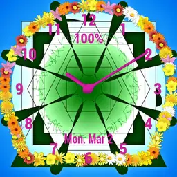 Nature and flowers colors watch - Mothers Day