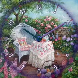 Garden clock