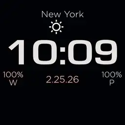 Calendar/Weather Bright