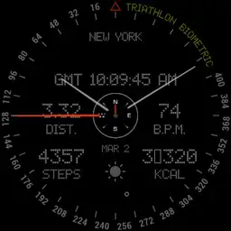 samsung gear s3 triathlon biometric pro LED