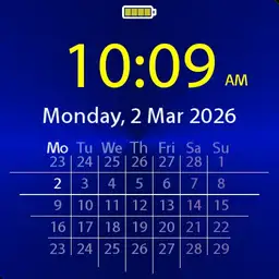 Calendar for today