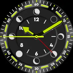 Brute LUNA Moonphase Field Watch
