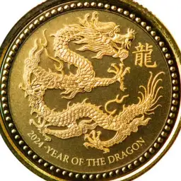 Gold, Year of the Dragon, Samoa, 2024