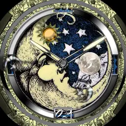 Mond Sonne Sterne Animation