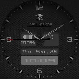 Darker Qball Skull