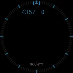 Suunto Core All Black - "The Equalizer" Movie Version Dimmable AOD