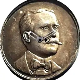 Silver, Peru, Medal, 1904