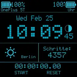 Advanced Digital Watch Square