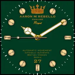 Royal Green & Gold