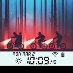 Stranger Things 80s retro style