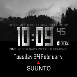 Garmin Suunto with Mountain