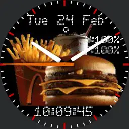 Mc donalds WM Mac 98 watch