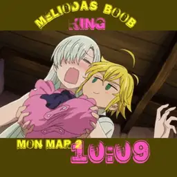 Meliodas being a perv