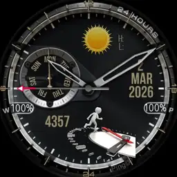 Running around the clock