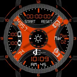 Orange Burst