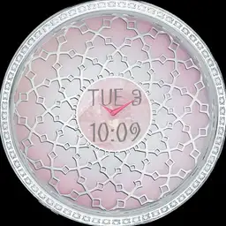 pink and silver lattice Copy