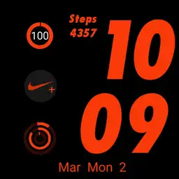 apple watch face type Nike sports Copy