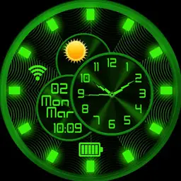 Spinning green