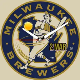 Brewers Barrelman Retro