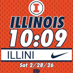 Fighting Illini Basketball 2000s Orange Jersey