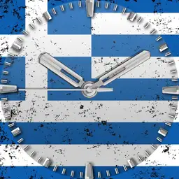 Greece Flag Multi Info Europe Collection