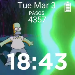 Homero x-files simpsons cuadrado