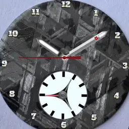 meteor watch gray graphite watch analog