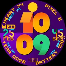 Vertical Digital Watch 2