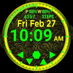 Big Digital Fluorescent Calendar Step Player
