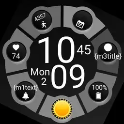 Circular Rounds Watch