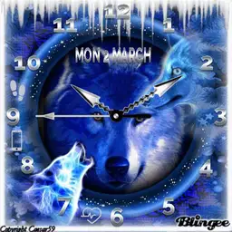 brit blue wolf heart