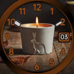 Candle with Hare