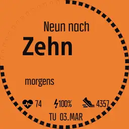Dynamic Text pos German