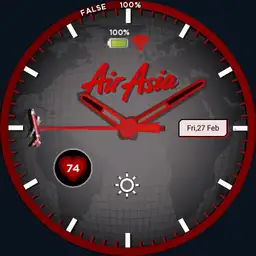 AirAsia Red Black