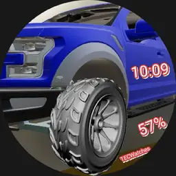 Ford Raptor 3d wheel