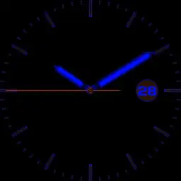 minimalistic blue