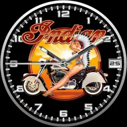 INDIAN MOTORCYCLE PIN-UP WATCH