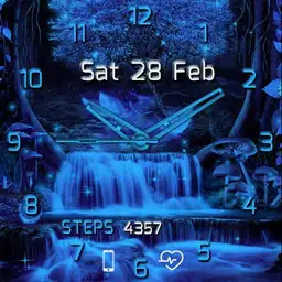 brit blue waterfall