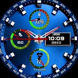D.V design - Blue Watch