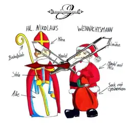Nikolaus Vs Weihnachtsmann