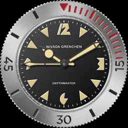 Vintage Nivada Grenchen Depthmaster C.1963