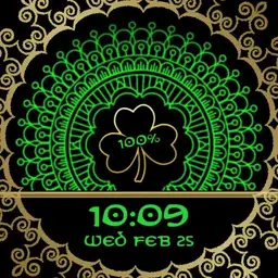 St. Patricks Day Mandala