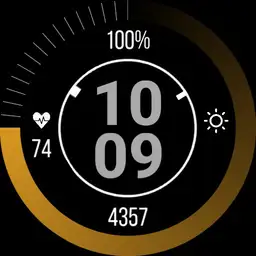 Digianalog Gradient Circle Info