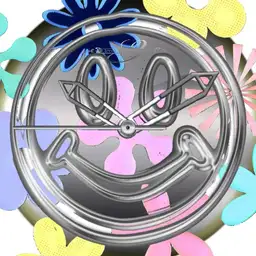 Smiley flower manueller Dim Animation