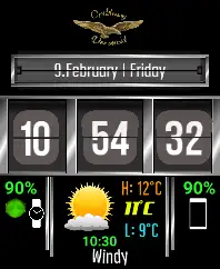 0107 Flipclock Sport