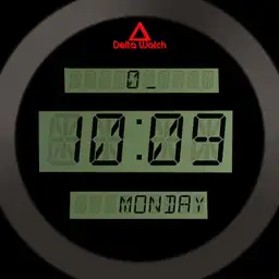 Delta Day/Date LCD