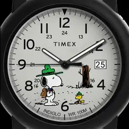 Timex x Peanuts Beagle Scout Indiglo